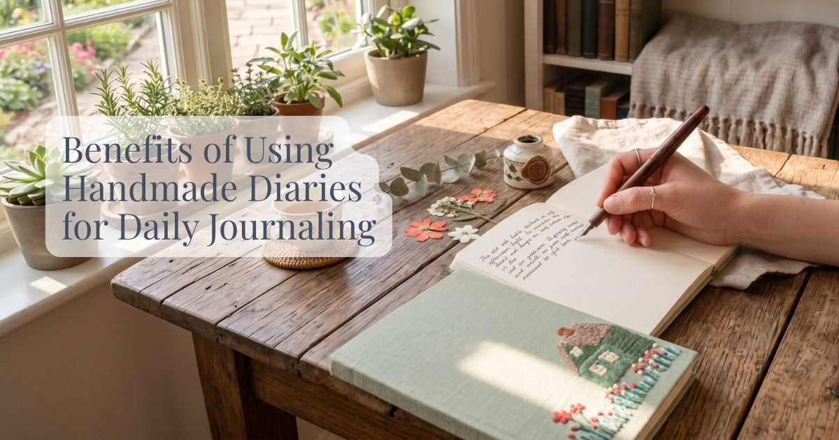 Benefits of Using Handmade Diaries for Daily Journaling