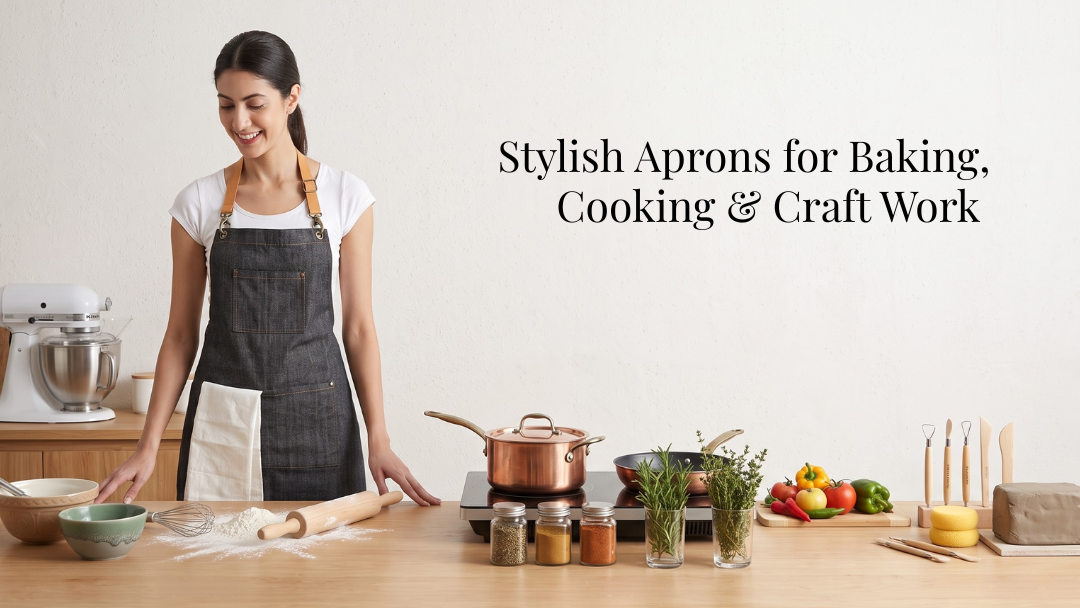 Stylish Aprons for Baking, Cooking & Craft Work — Where Function Finally Meets Design
