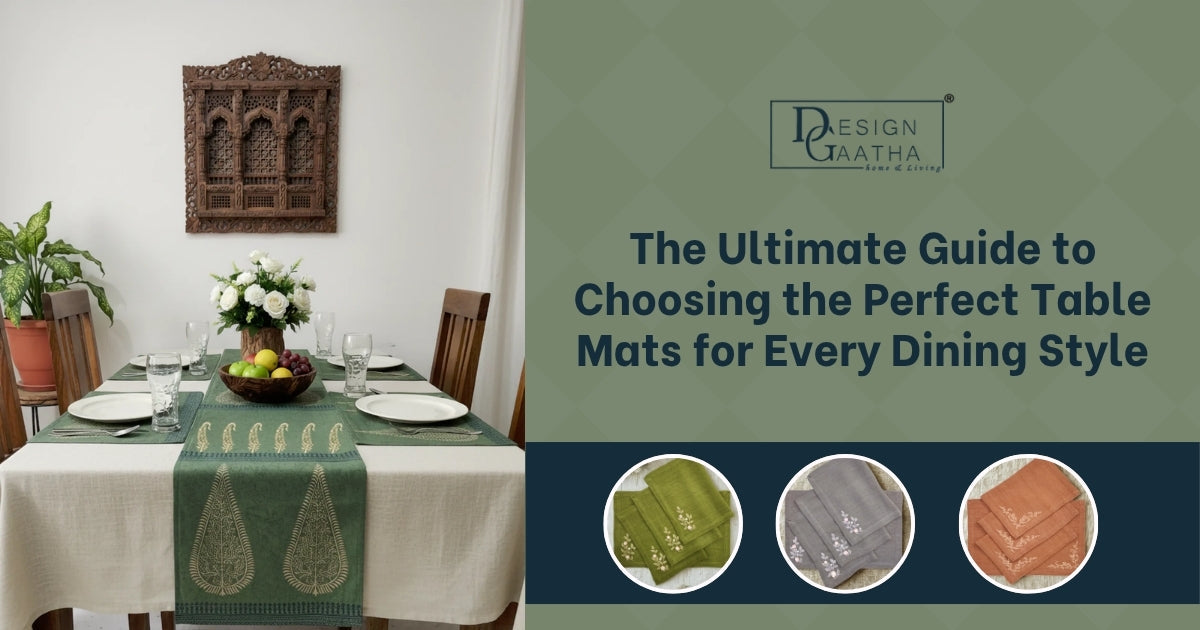 The Ultimate Guide to Choosing the Perfect Table Mats for Every Dining Style