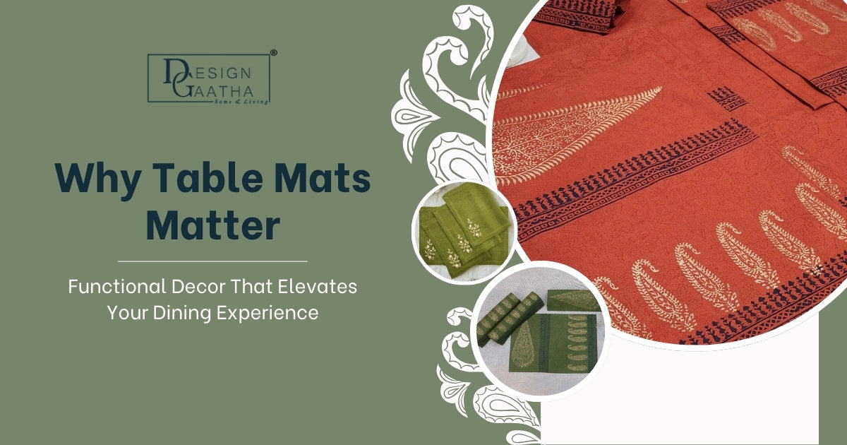 Why Table Mats Matter: Functional Decor That Elevates Your Dining Experience