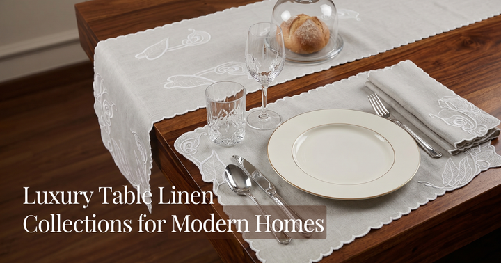Luxury Table Linen Collections for Modern Homes
