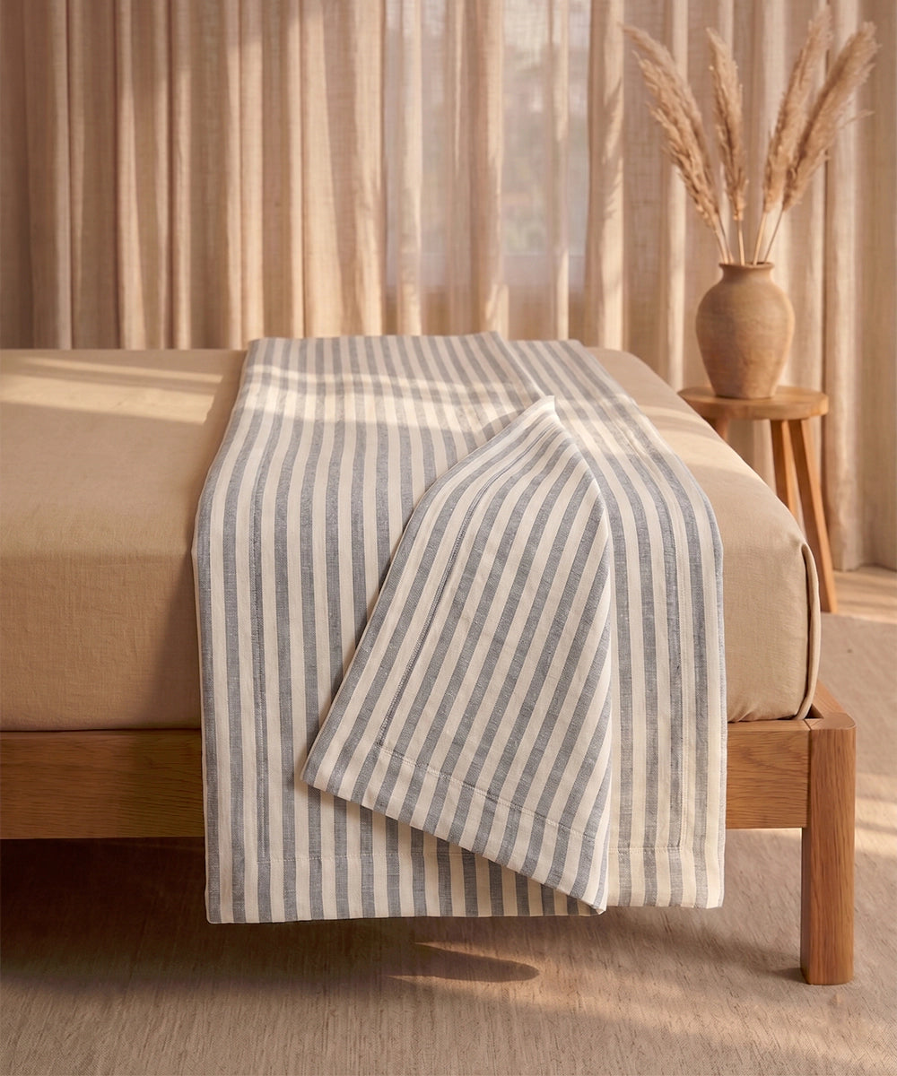 Buy Yarn Dye Stripe Cotton Dohar Online in India