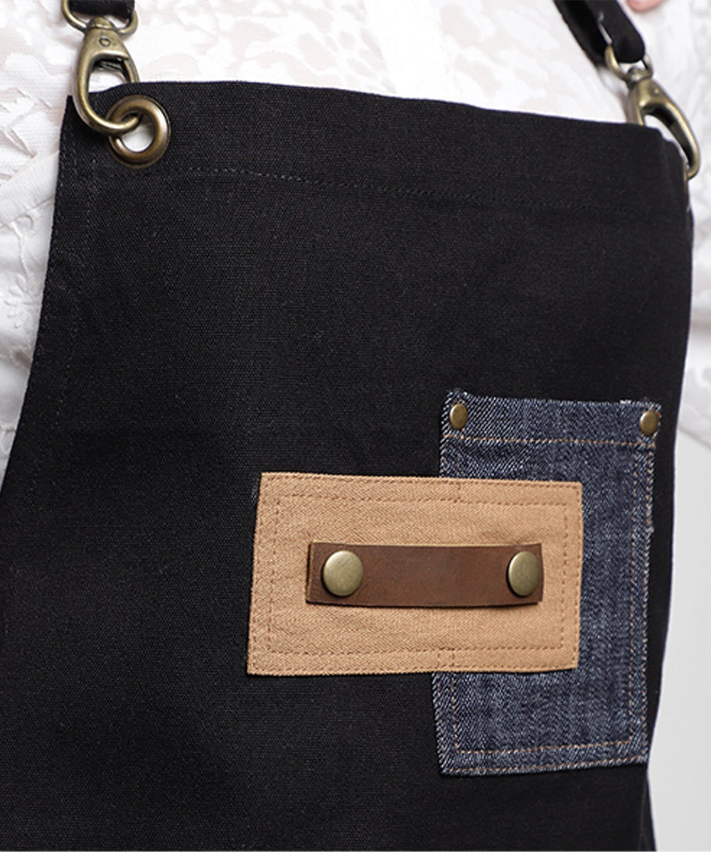 Black Multipurpose Cotton Apron