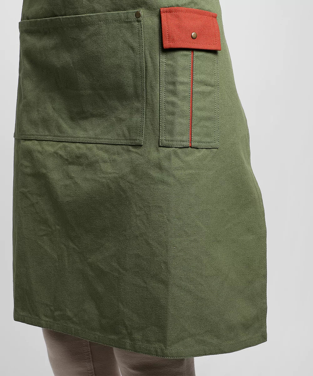Green Multipurpose Cotton Apron