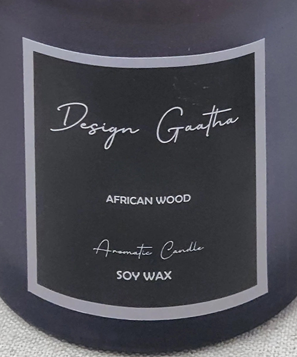 African Woods Eternal Grey Candle (175 gms with 24 hrs burning time)
