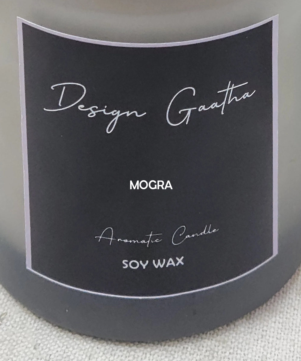 Mogra Soy Wax Candle (175 gms with 24 hrs burning time)