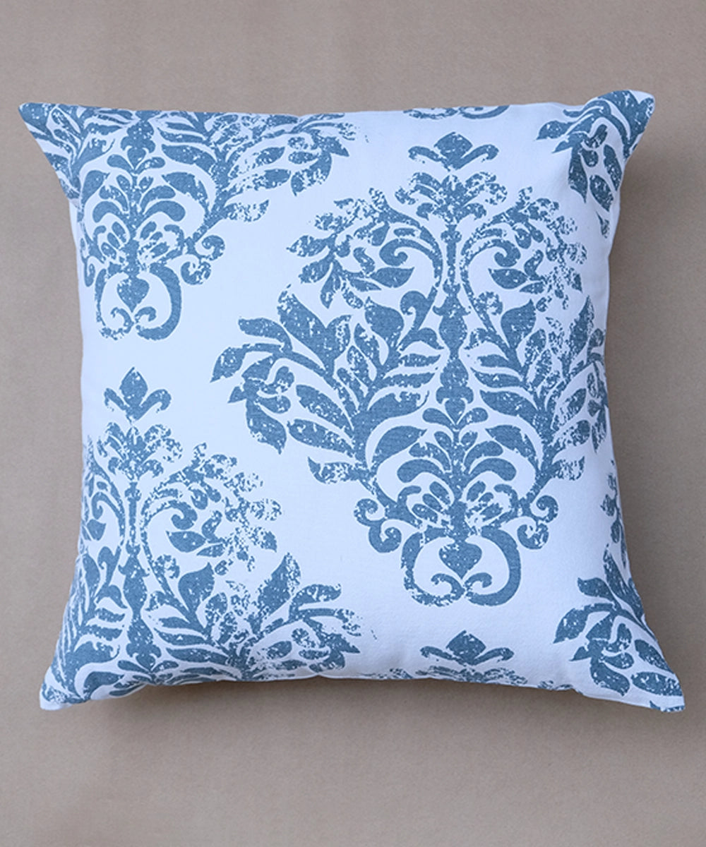 Set of 2 Assorted Printed Cotton Cushion Cover (16"x16")