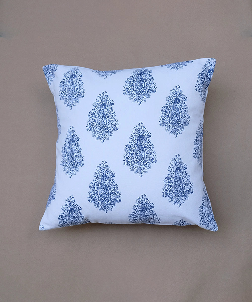 Set of 2 Assorted Printed Cotton Cushion Cover (16"x16")