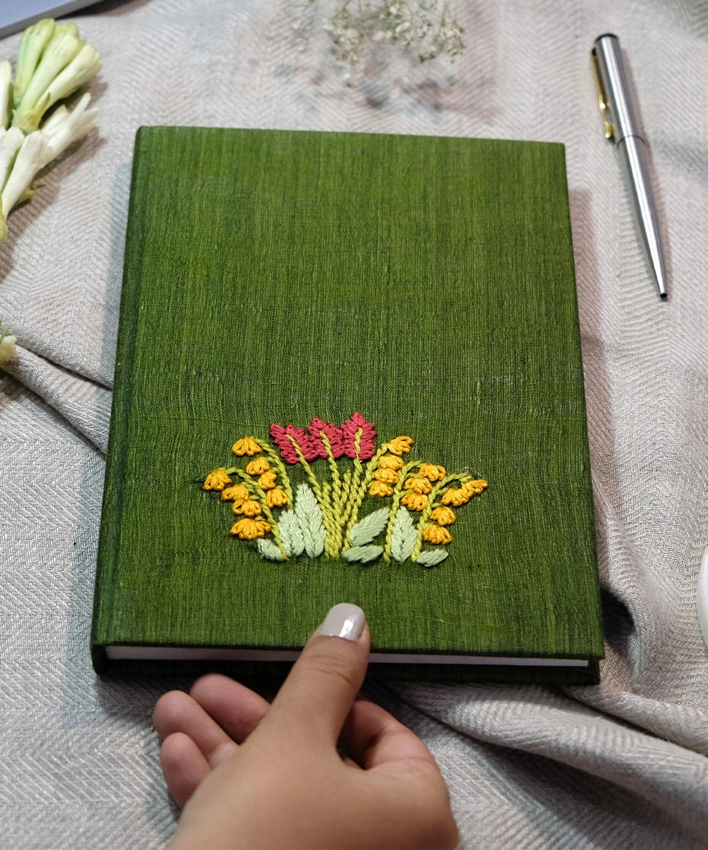Buy Hand Embroidered Diary Online In India