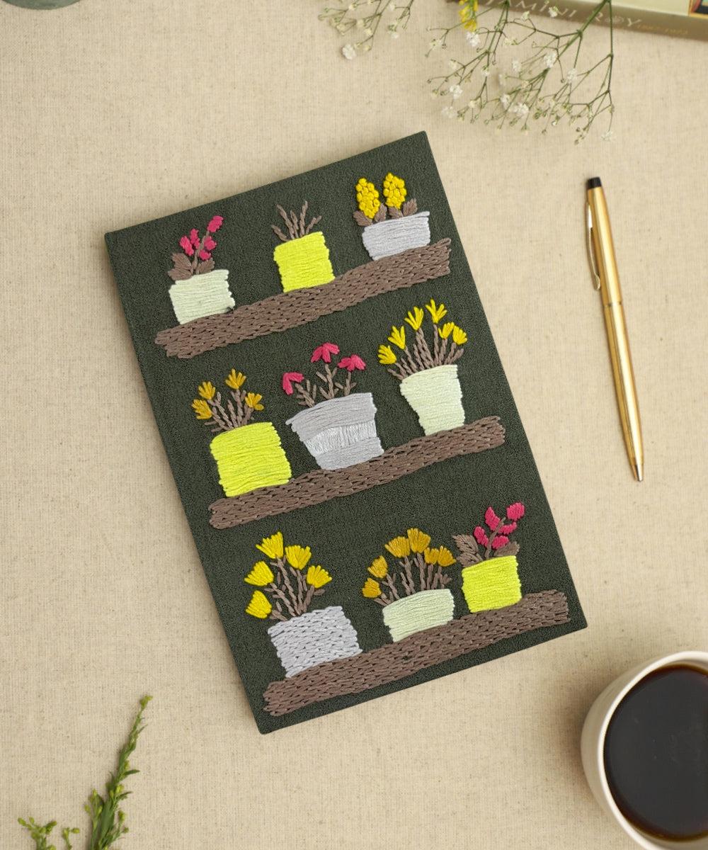 Shop Cotton Hand Embroidered Diary Online