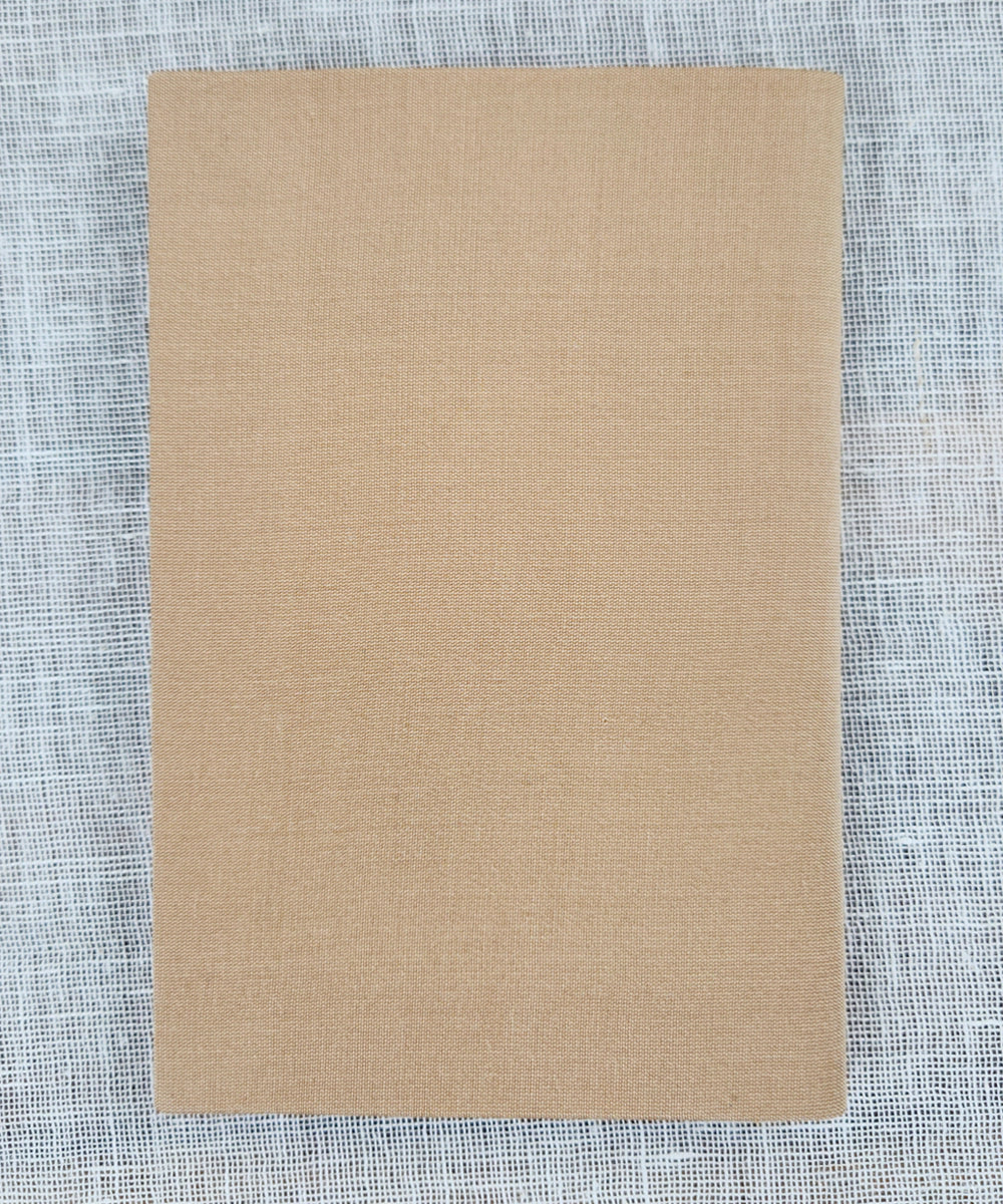 Set of 2 pcs Maroon & Beige Small Hand Embroidered Diary