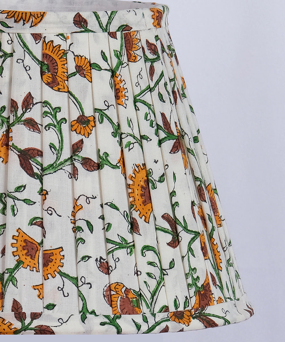 Marigold Pleated Empire Lampshade