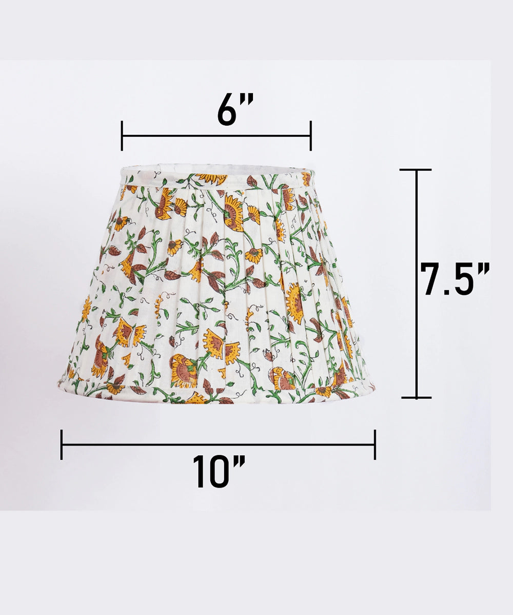 Marigold Pleated Empire Lampshade