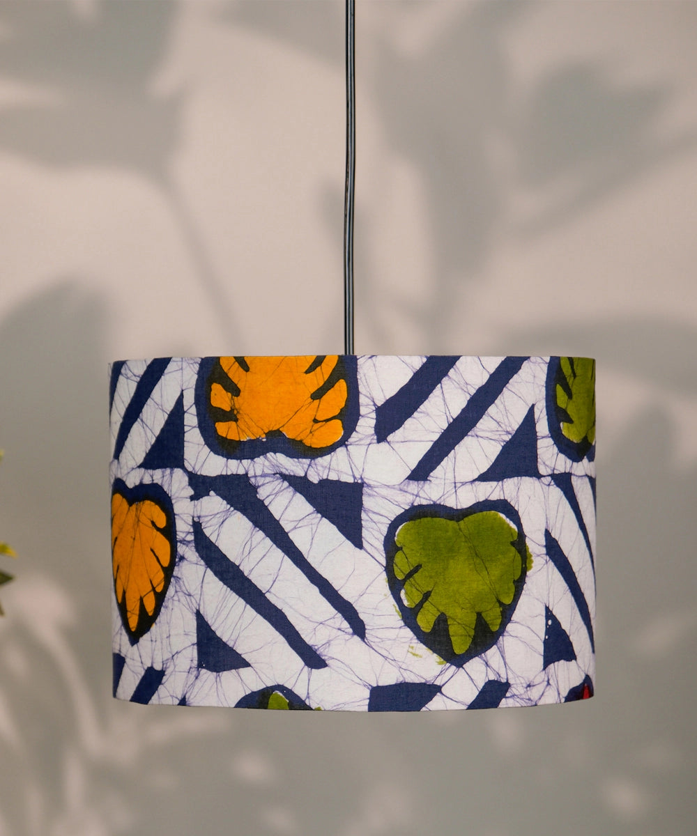 Multicolour Batik Pendant Lampshade