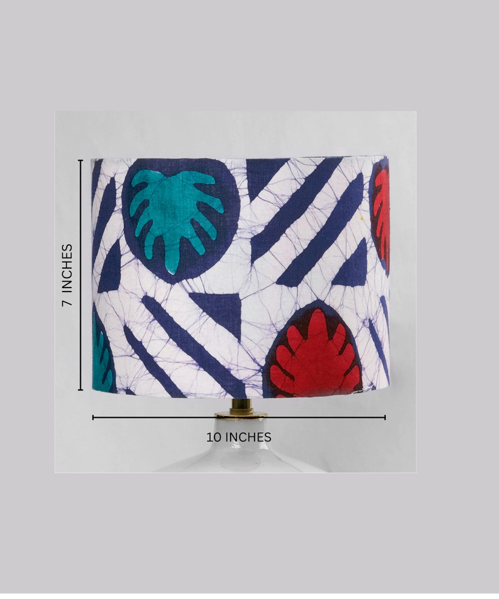 Multicolour Batik Pendant Lampshade