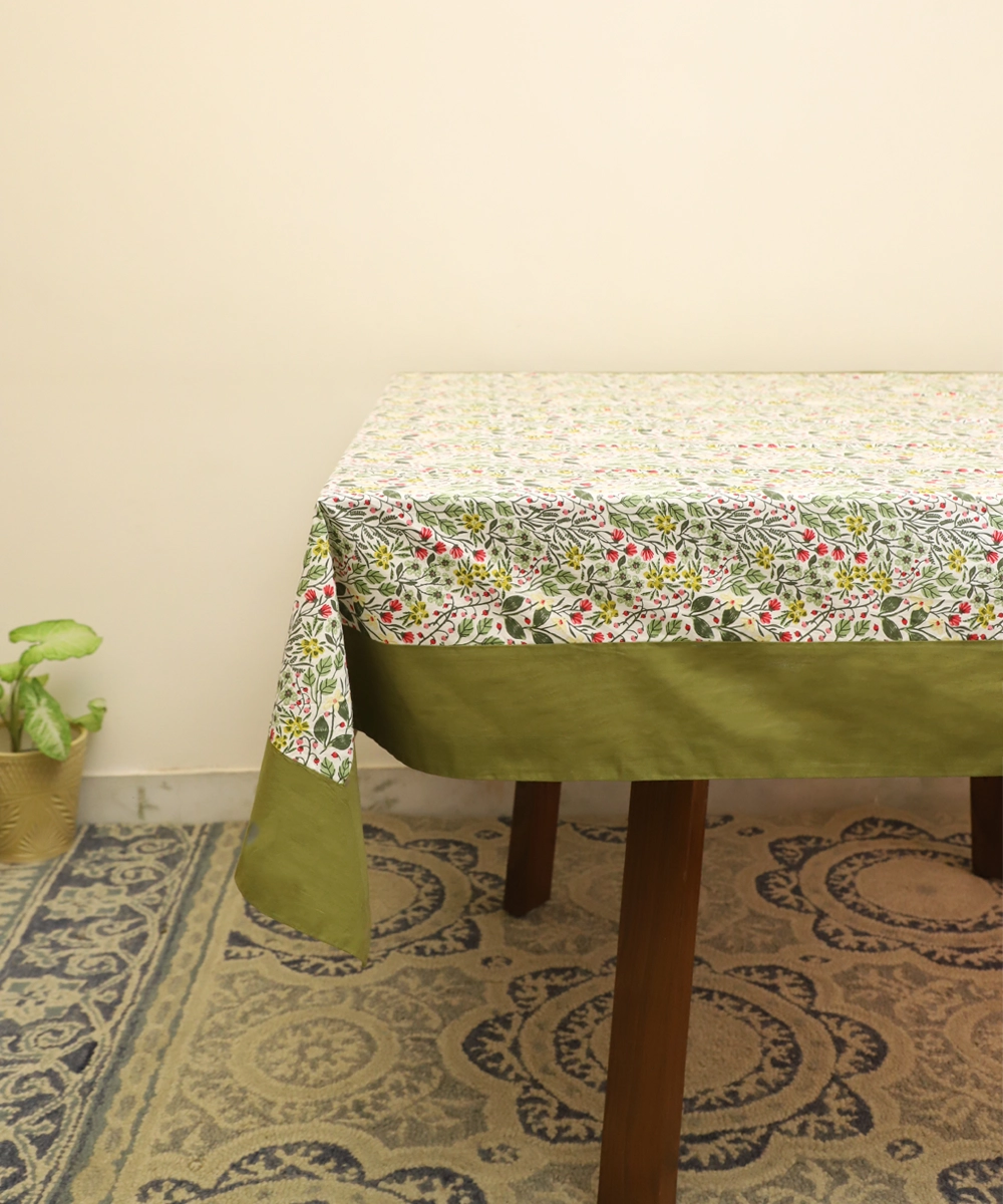 Buy Printed Cotton Table Cover Online