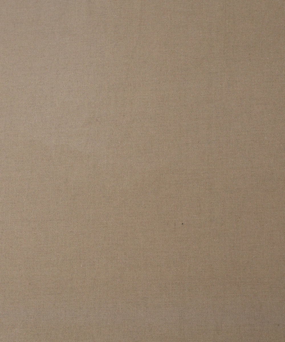 Taupe Linen Blend Solid Table Cloth with Faggoting  (60" x 90")