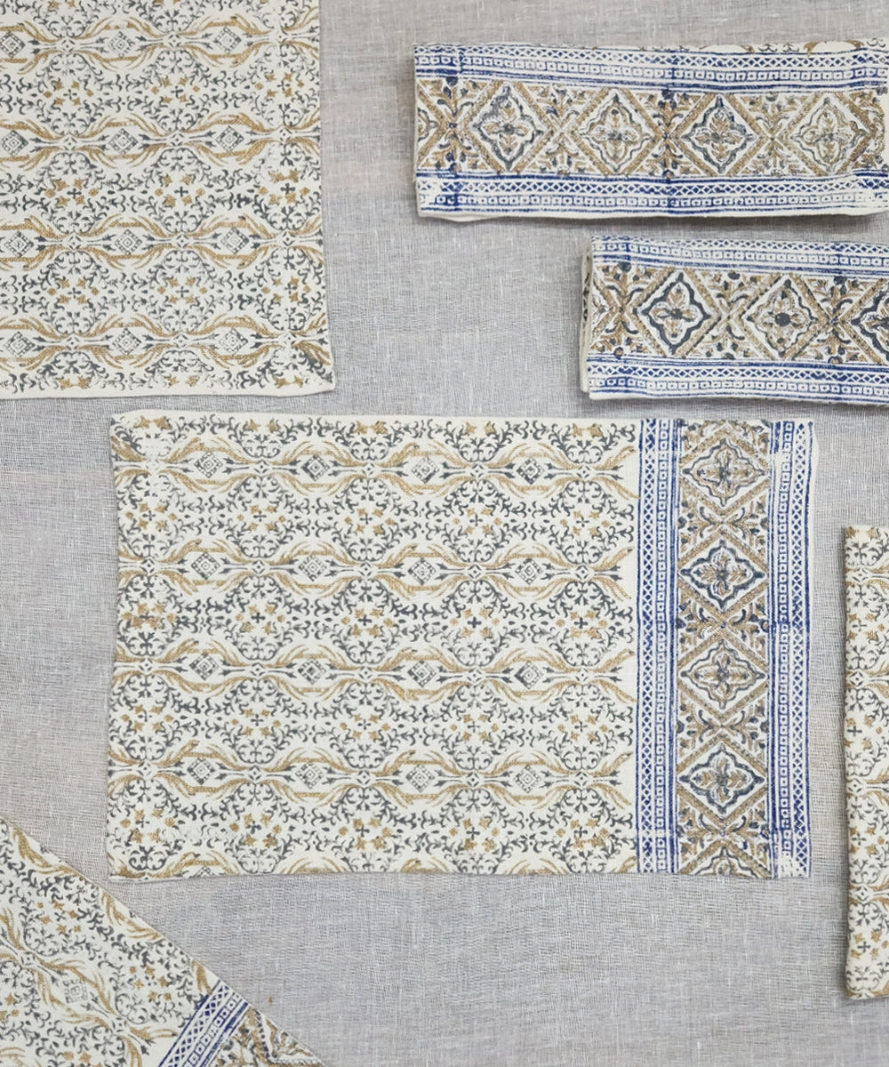 Shop Hand Block Printed Table Mats Online in India