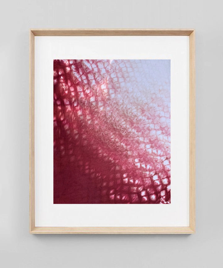 Textile Tie & Dye (Shibhori) Wall Art | 21x16 (inch) Unframed