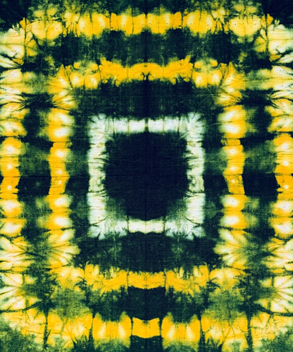 Textile Tie & Dye (Shibhori) Wall Art | 11.5x8 (inch) Unframed