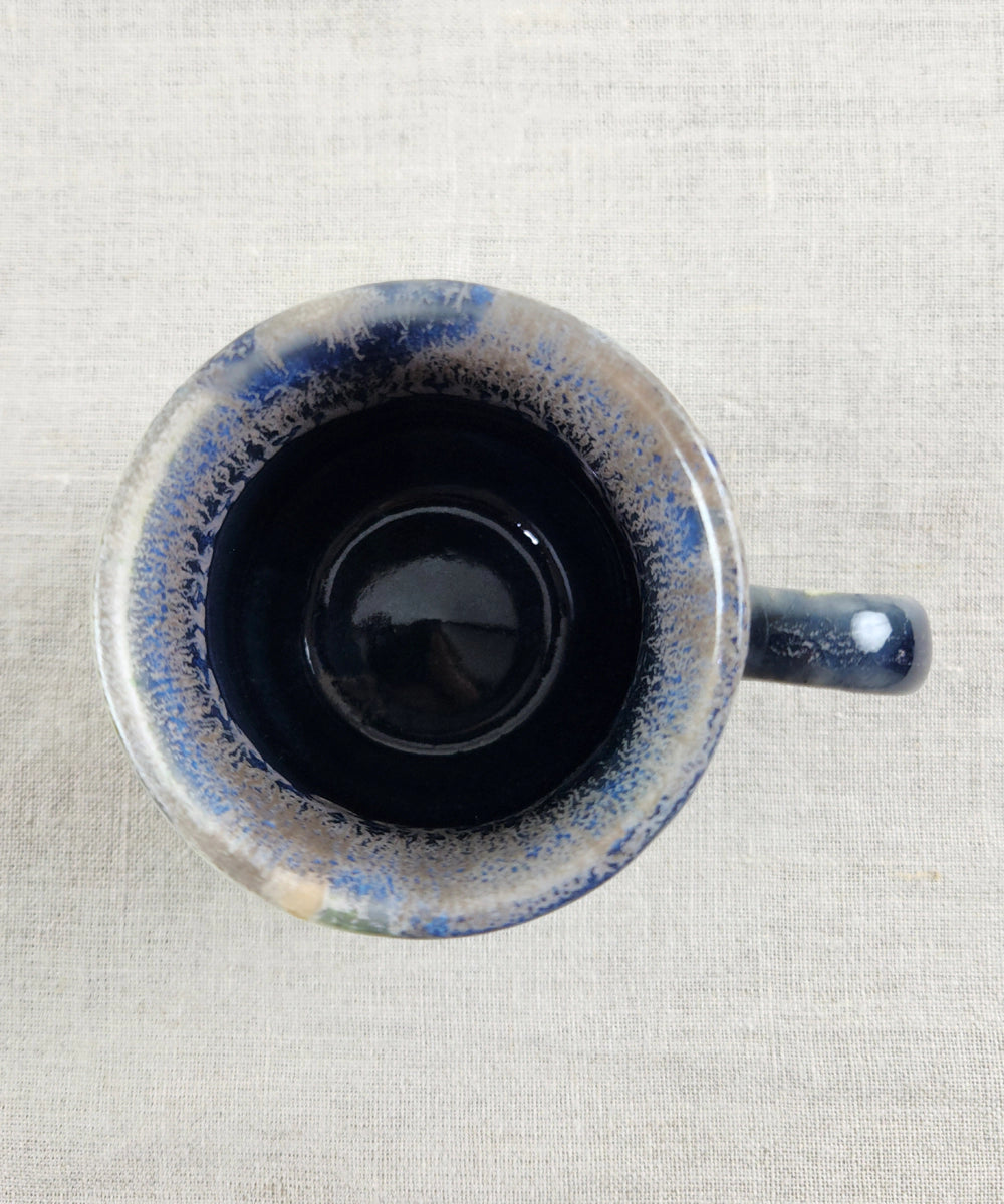 Gift Box Set of 2 pcs Blue Kullhad Ceramic Cup (180 ml)