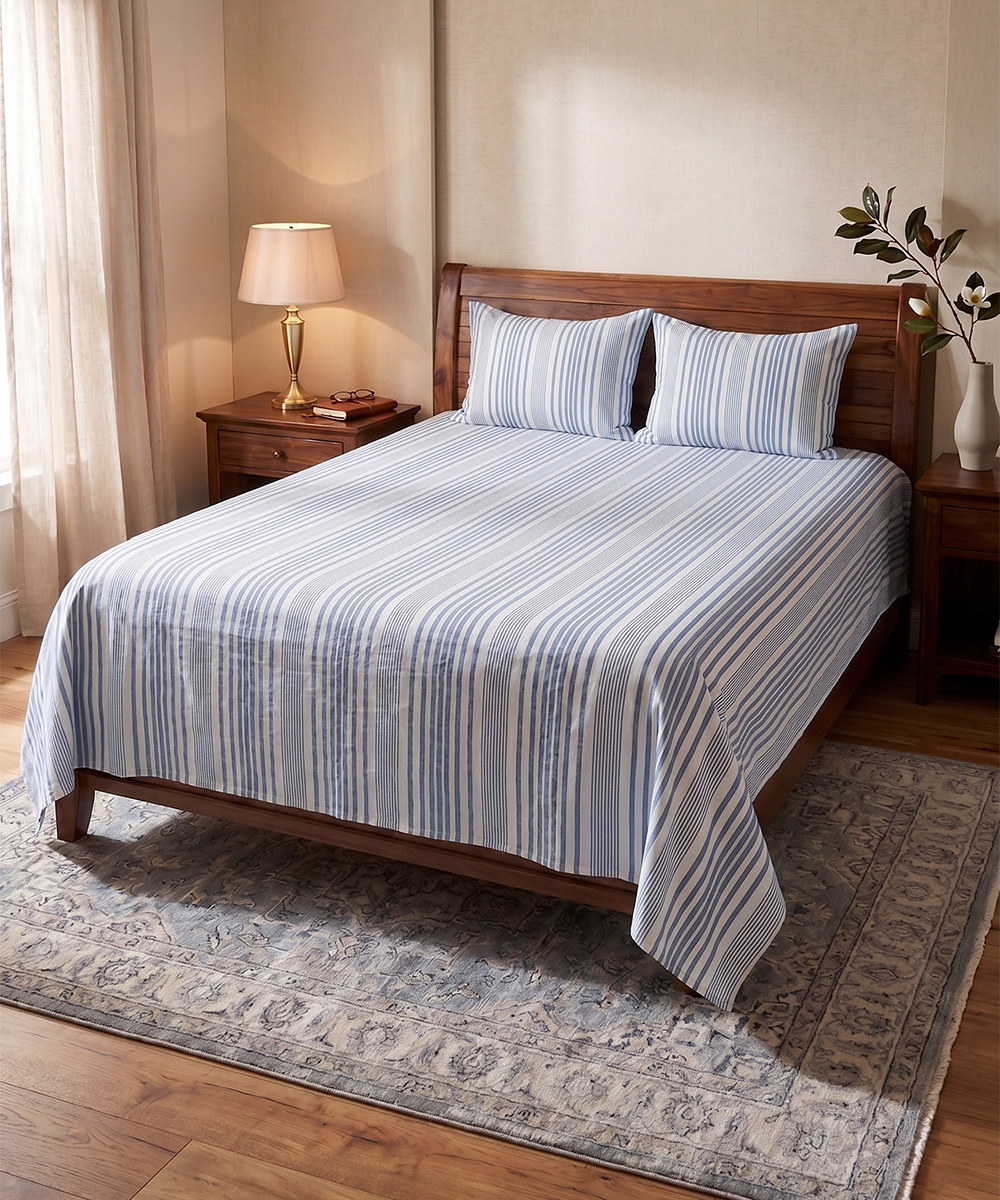 Shop premium bedsheet with pillow covers online