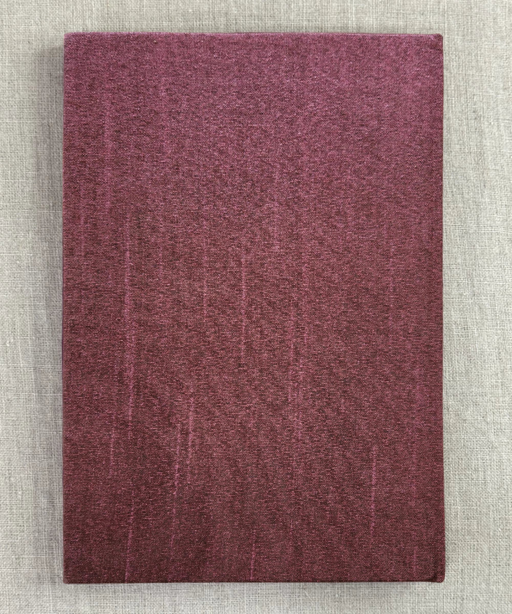 Flamingo Garden Hand Embroidered Diary | Handmade Cotton Paper