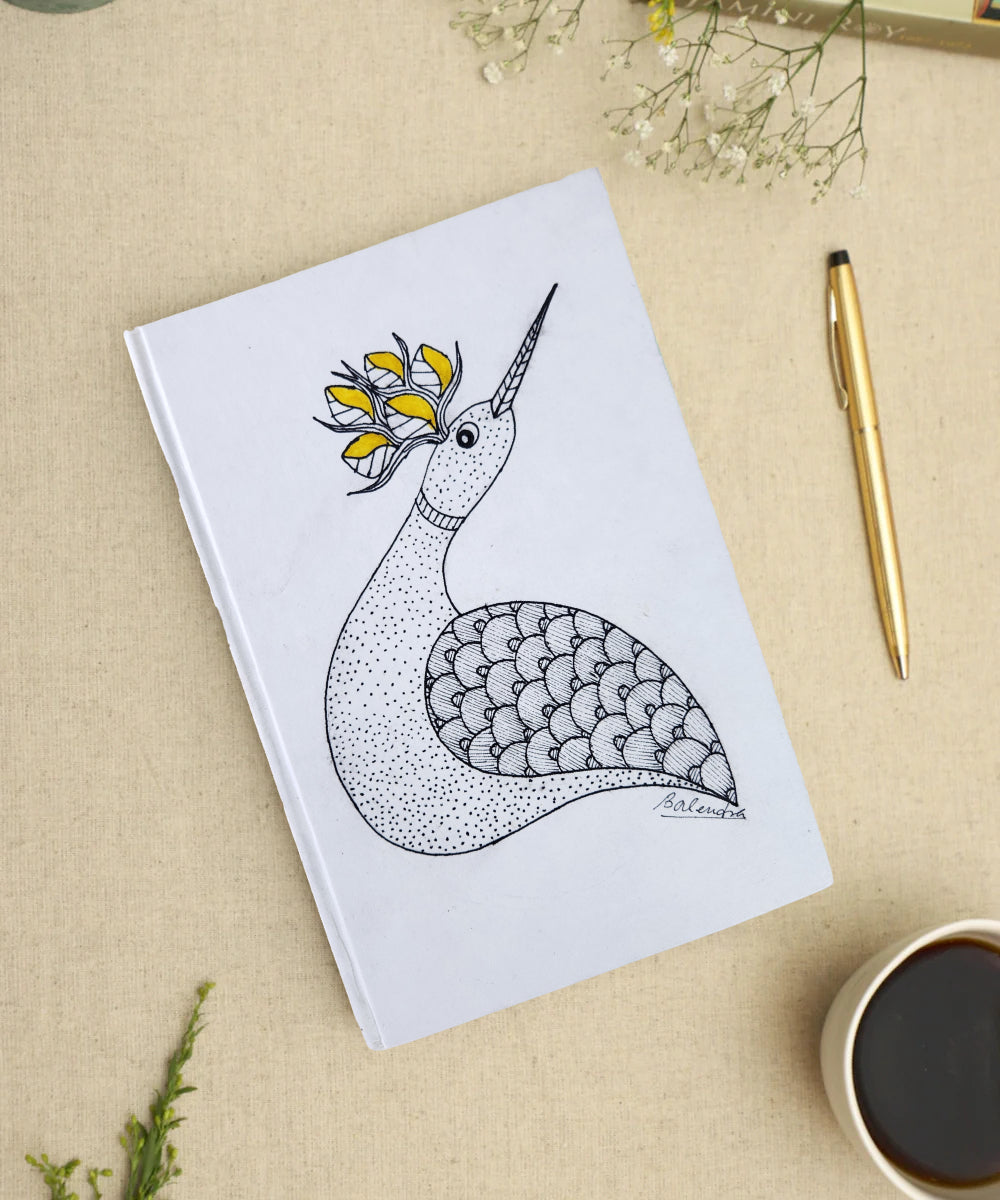 Gond Hand Painted Diary (Ruled pages)