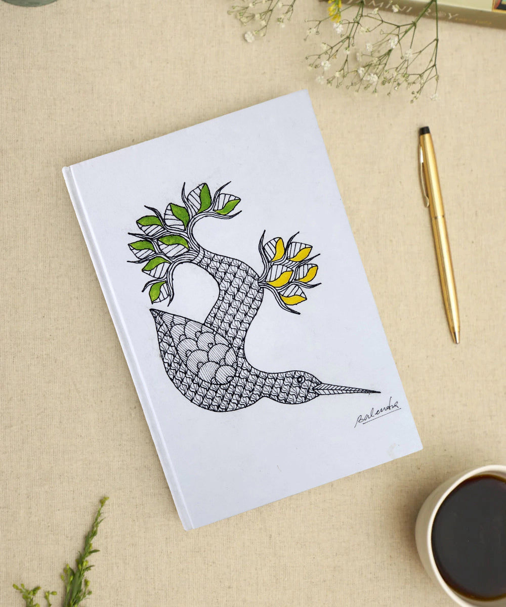 Gond Hand Painted Diary (Ruled pages)