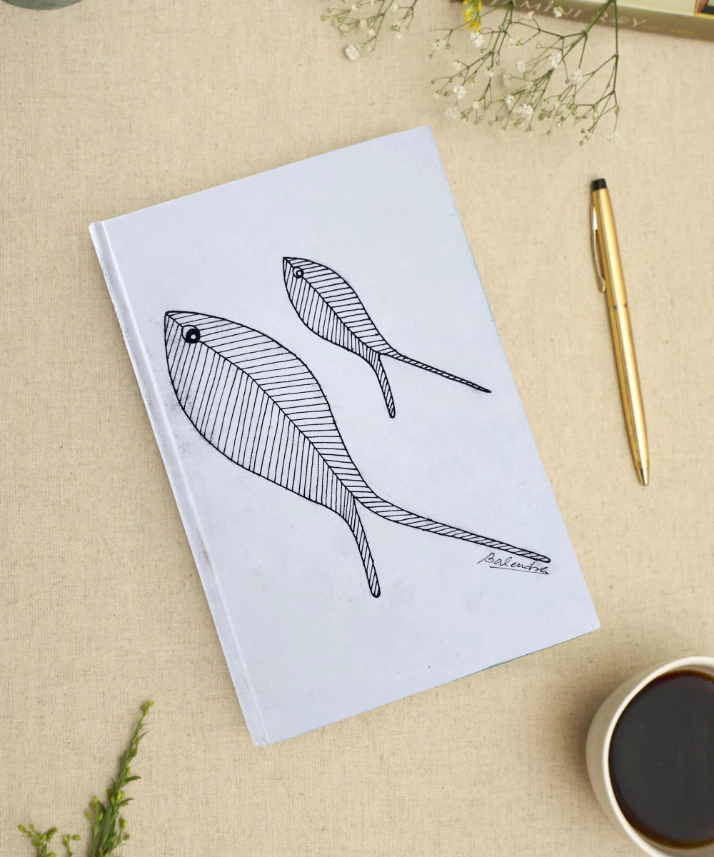 Gond Hand Painted Diary (Ruled pages)