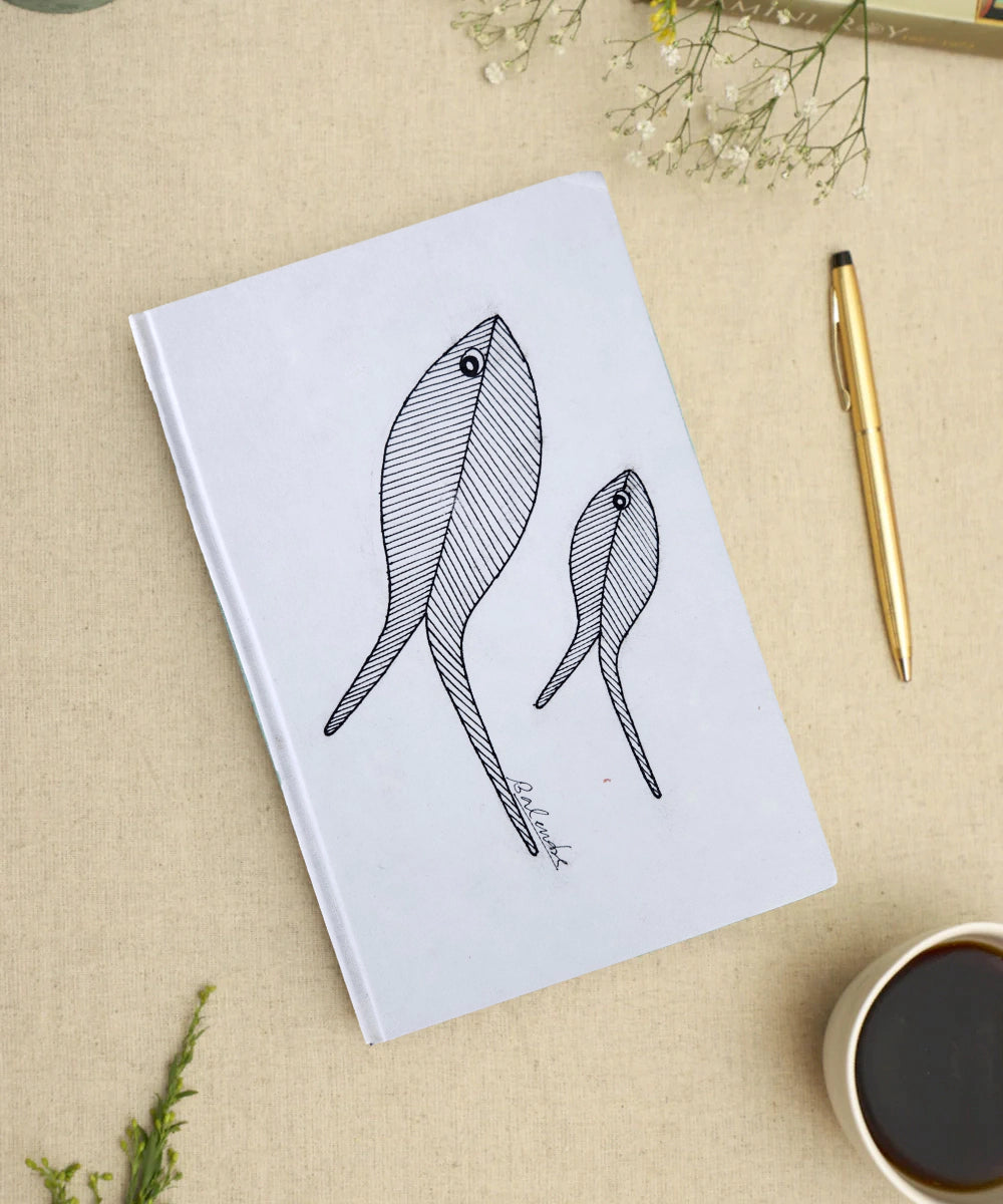 Gond Hand Painted Diary (Ruled pages)