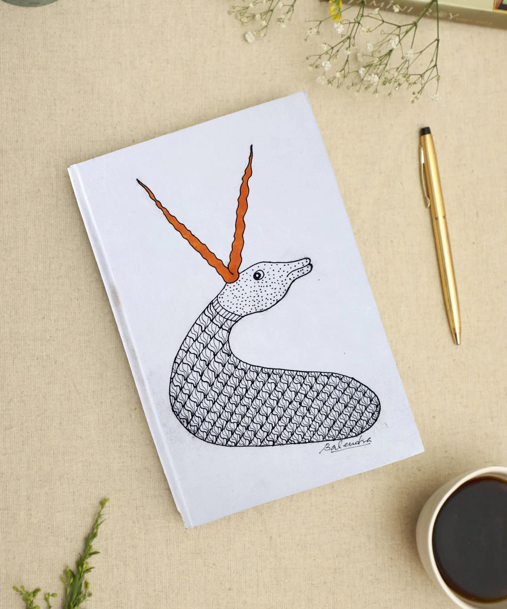 Gond Hand Painted Diary (Ruled pages)