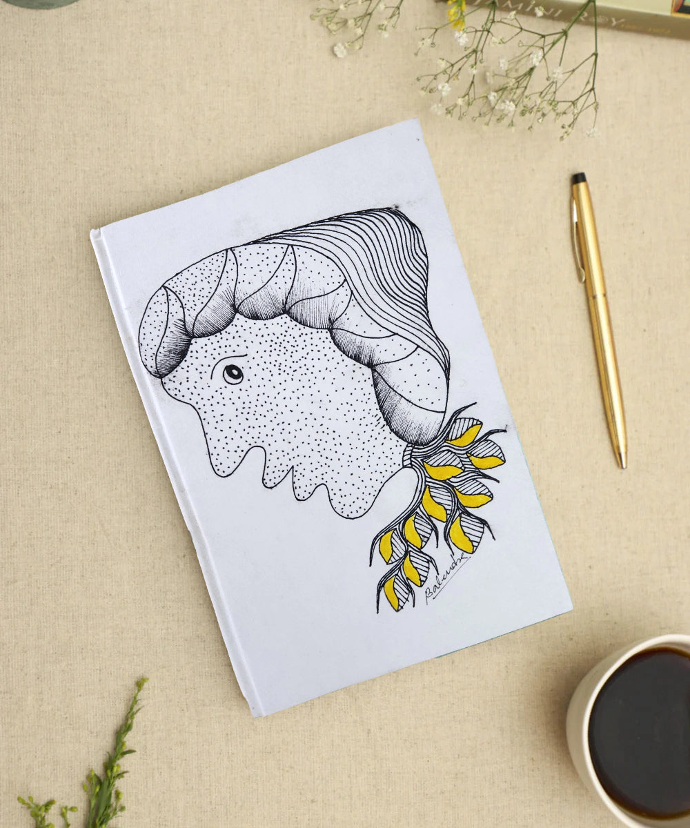 Gond Hand Painted Diary (Ruled pages)