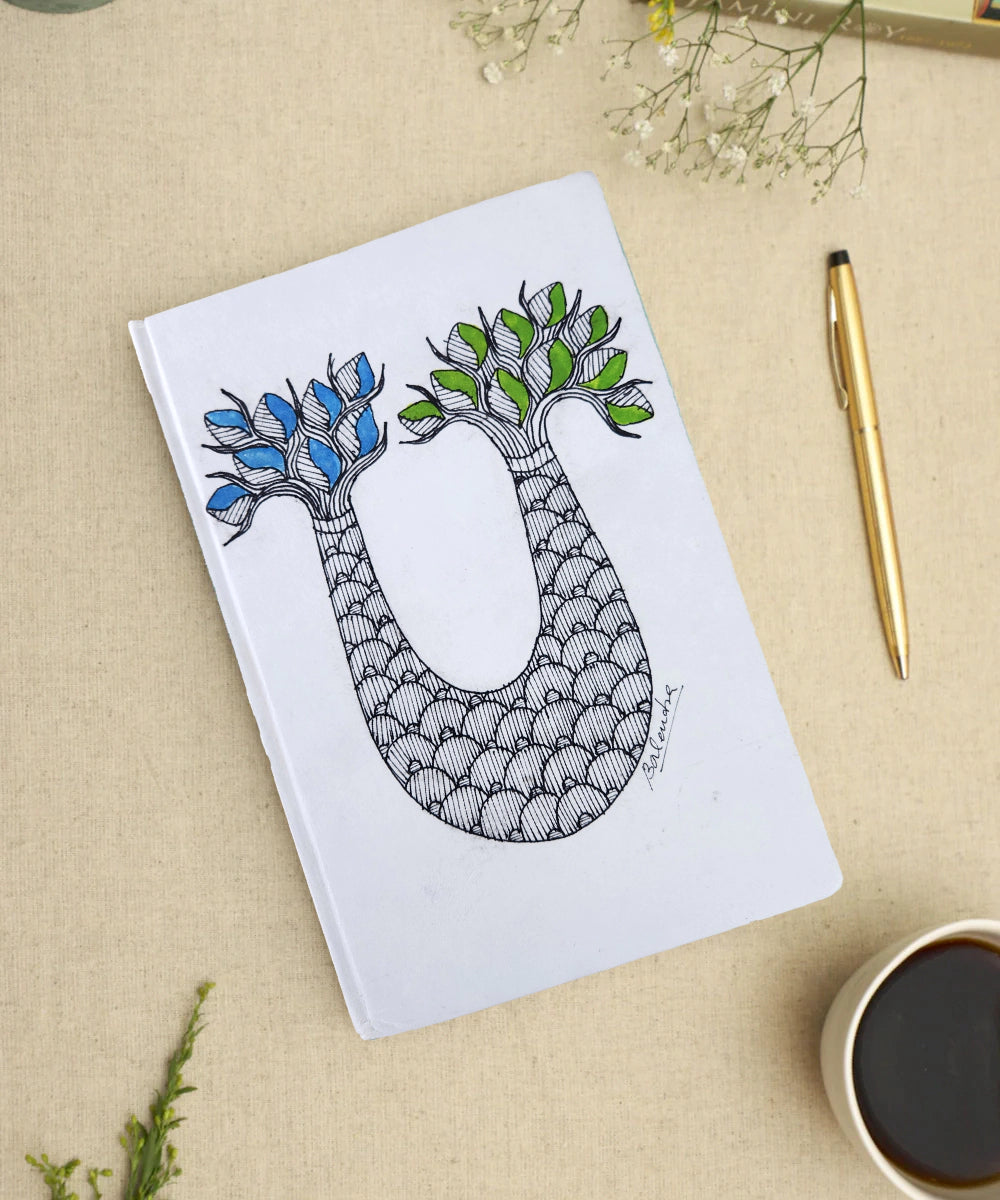 Gond Hand Painted Diary (Ruled pages)
