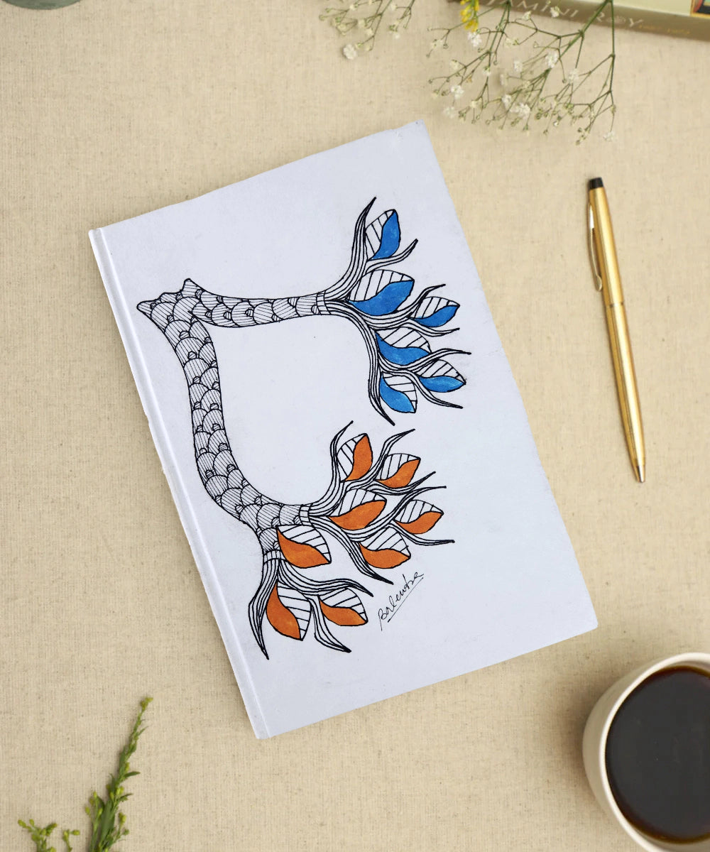Gond Hand Painted Diary (Ruled pages)