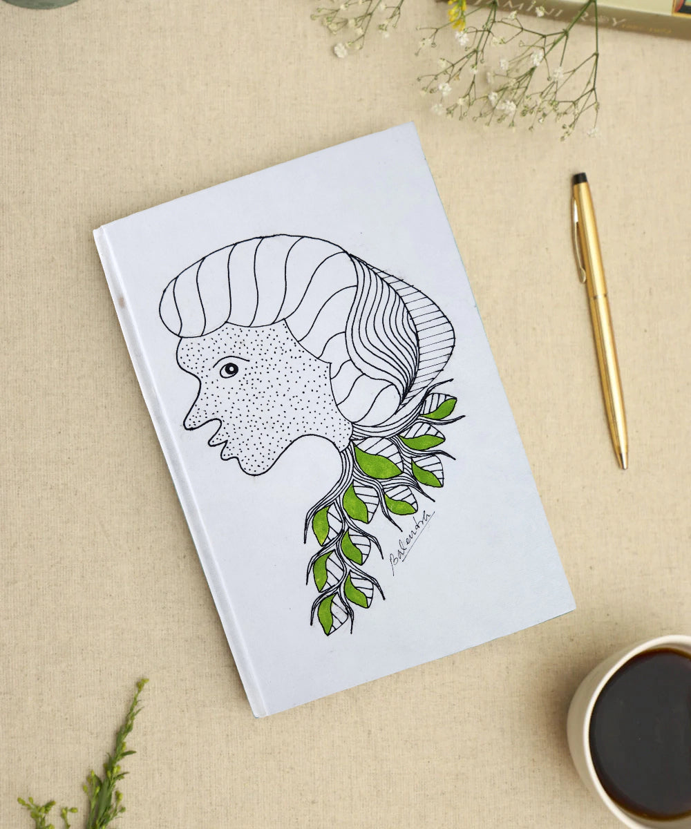 Gond Hand Painted Diary (Ruled pages)