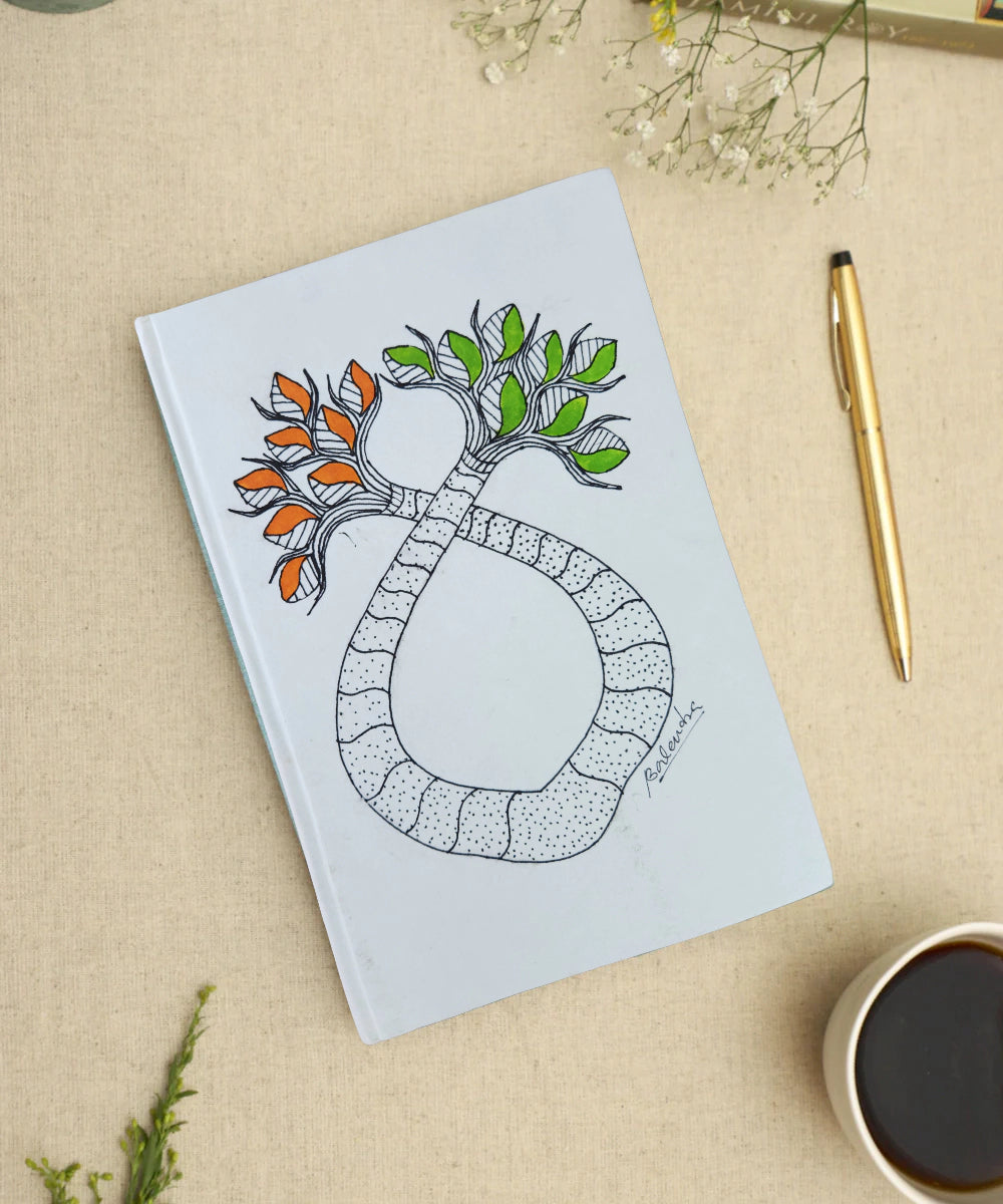 Gond Hand Painted Diary (Ruled pages)