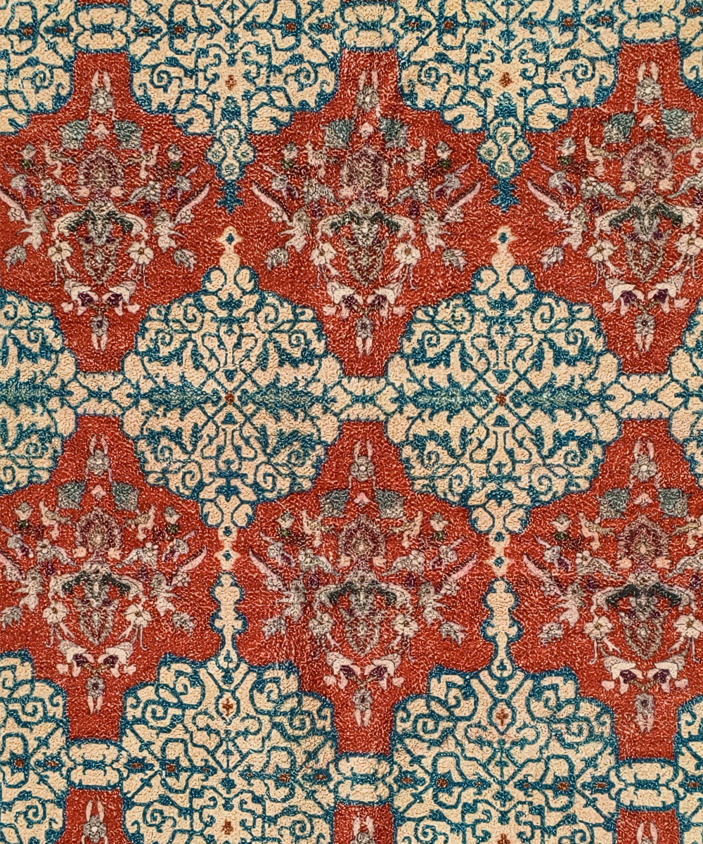 Maroon Black Chenelle - Digital Printed Rug