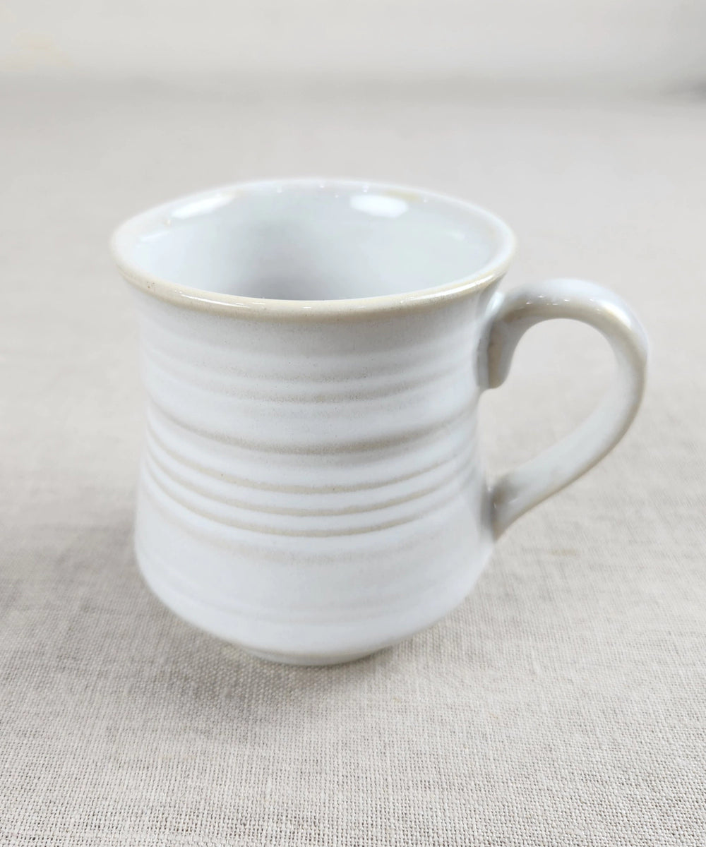 Gift Box Set of 2 pcs White Kullhad Ceramic Cup (180 ml)